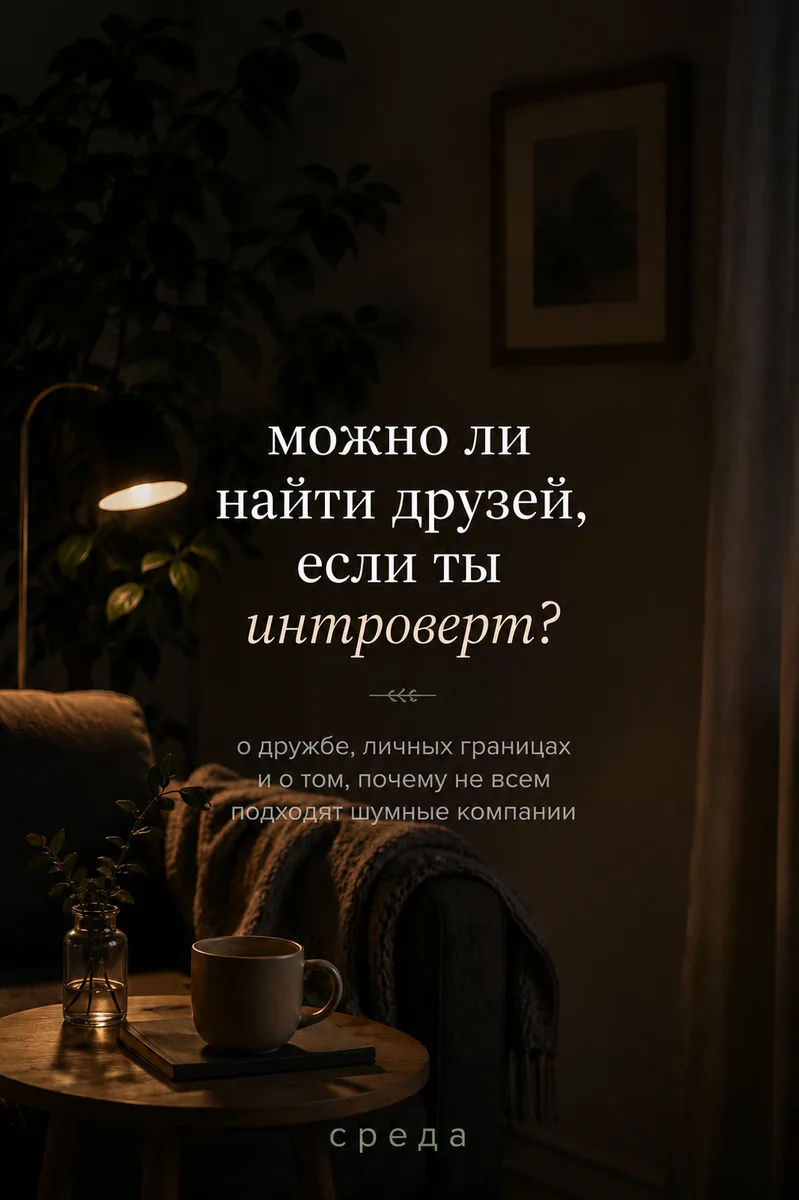 можно ли найти друзей, если ты интроверт?